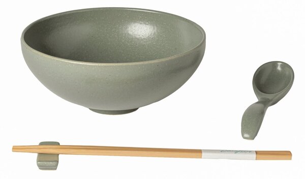 Zielona kamionkowa miska na ramen 970 ml Pacifica – Casafina