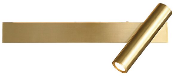 Barra - Stylowy Nowoczesny Kinkiet LED Złoty 30 cm - Prawy