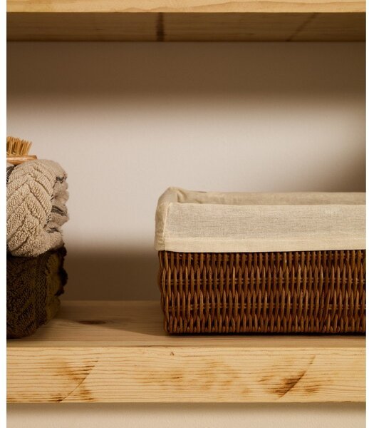 Rattanowe koszyki zestaw 2 szt. 28x20x10 cm Indali – Kave Home
