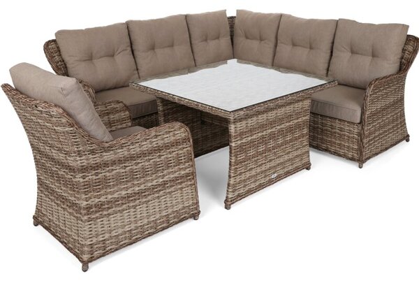 Zestaw mebli ogrodowych HOME & GARDEN Bergamo 869452 Brązowy