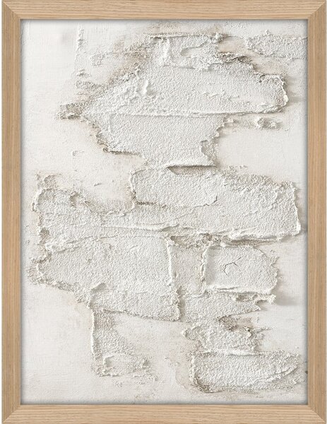 Ręcznie malowany obraz 32,5x42,5 cm White rock – Malerifabrikken