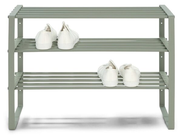 Szarozielona metalowa szafka na buty 70x48,5x29 cm Rex – Spinder Design