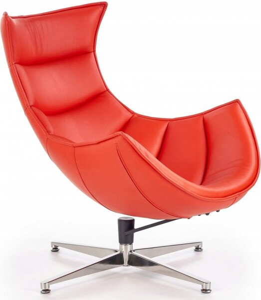 Fotel wypoczynkowy LUXOR Czerwony