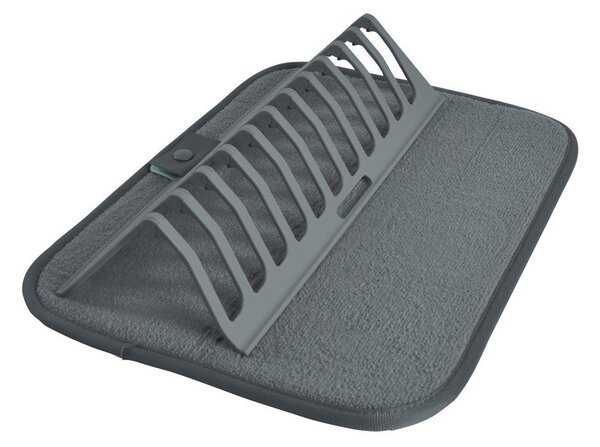 Szara plastikowa podkładka do naczyń 36x28 cm – Homéa