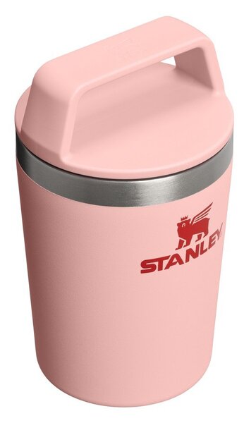Brzoskwiniowy kubek termiczny ze stali nierdzewnej 230 ml Café-To-Go Travel Mug Peach Rose – Stanley