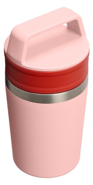 Brzoskwiniowy kubek termiczny ze stali nierdzewnej 230 ml Café-To-Go Travel Mug Peach Rose – Stanley