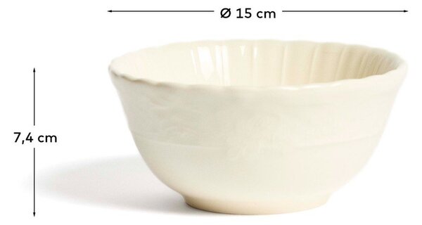 Beżowa ceramiczna miska Varla – Kave Home