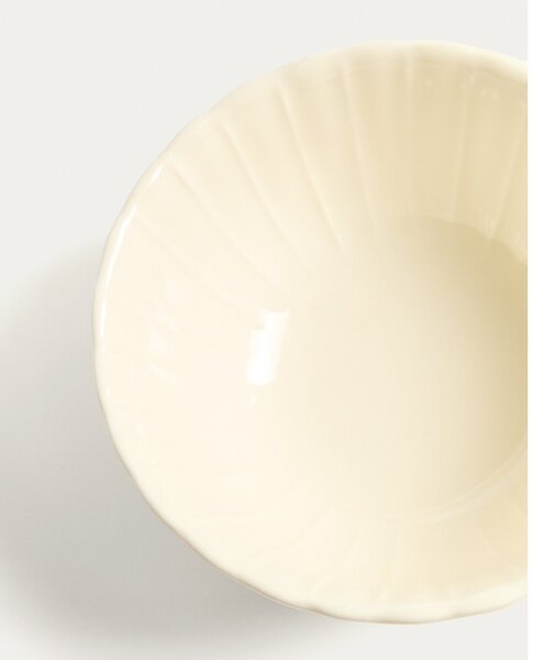 Beżowa ceramiczna miska Varla – Kave Home