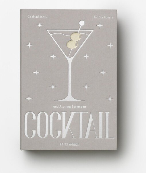 Stalowy zestaw barmański do drinków The Essentials - Cocktail Tools – Printworks