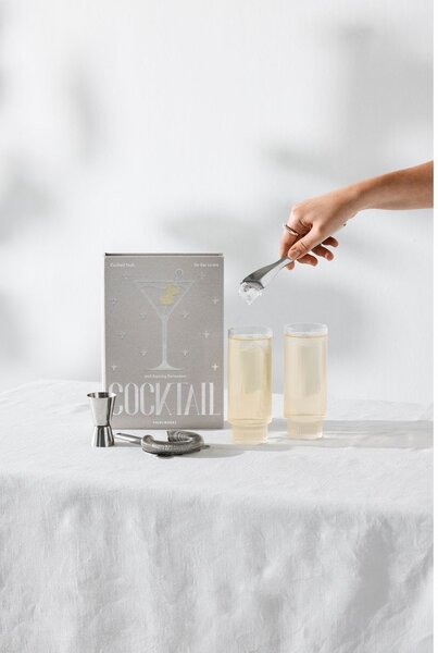 Stalowy zestaw barmański do drinków The Essentials - Cocktail Tools – Printworks