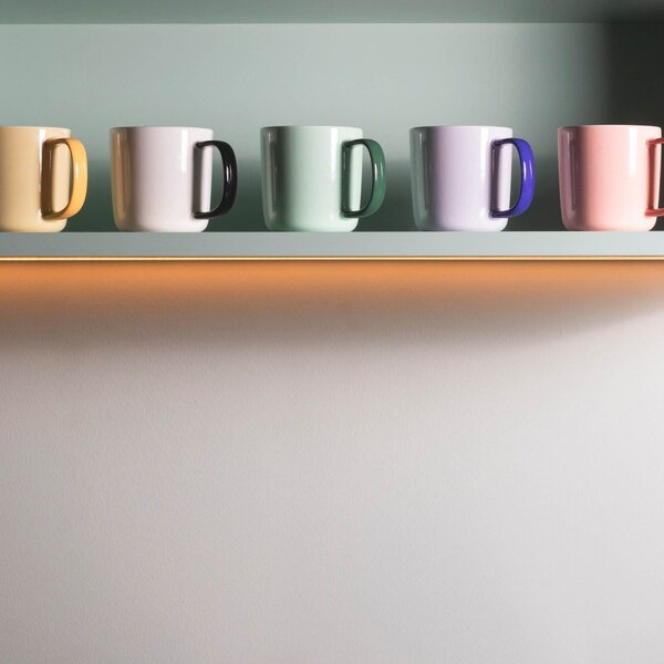 Biały kubek new bone china 370 ml Mae – ONA
