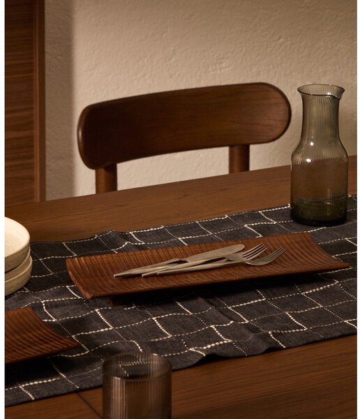 Drewniana taca 14x30,5 cm Rommu – Kave Home