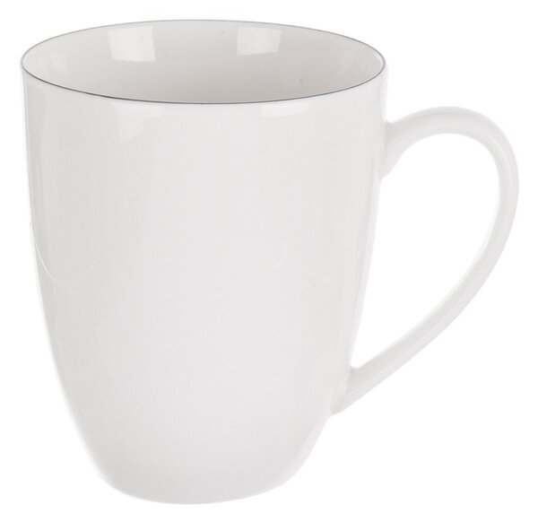 Biały porcelanowy kubek 390 ml Decora – Orion