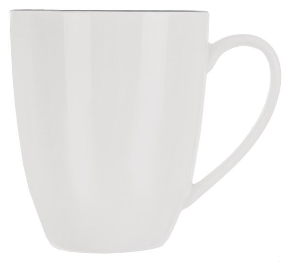 Biały porcelanowy kubek 390 ml Decora – Orion