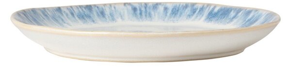 Biały/niebieski kamionkowy talerz deserowy ø 22 cm Brisa – Costa Nova