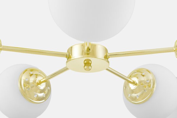 NOWOCZESNA LAMPA WISZĄCA KLASYCZNE ZŁOTO FINO RING W5