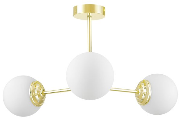 NOWOCZESNA LAMPA WISZĄCA KLASYCZNE ZŁOTO FINO RING W3