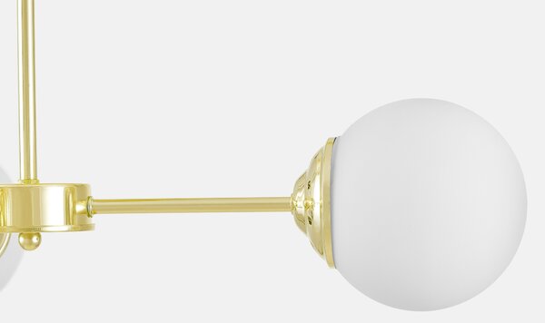 NOWOCZESNA LAMPA WISZĄCA KLASYCZNE ZŁOTO FINO RING W3
