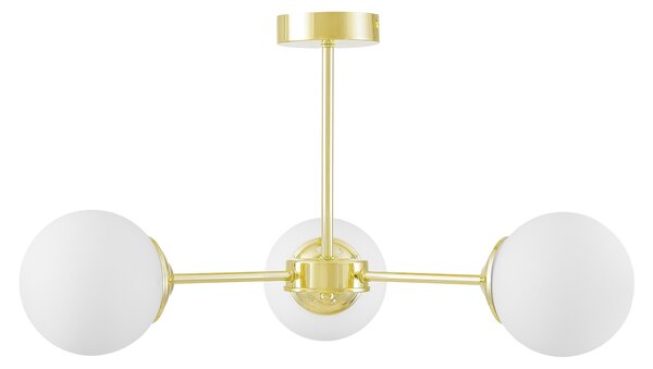 NOWOCZESNA LAMPA WISZĄCA KLASYCZNE ZŁOTO FINO RING W3