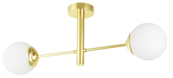 NOWOCZESNA LAMPA SUFITOWA WISZĄCA KLASYCZNE ZŁOTO FINO W2