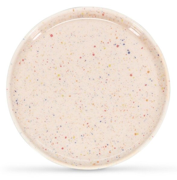 Beżowy porcelanowy talerz deserowy ø 20,5 cm Fika – ONA