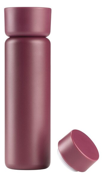 Bordowy kubek termiczny ze stali nierdzewnej 650 ml Singles – Zone