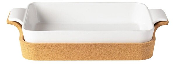 Kamionkowe naczynie do zapiekania 24,5x38,5 cm Ensemble – Casafina