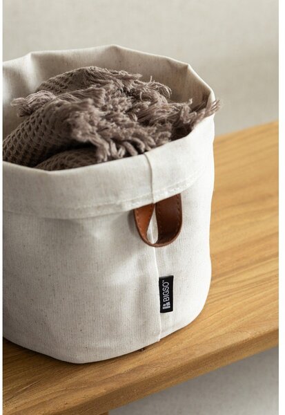 Tekstylny koszyk ø 20x20 cm Soft Storage Round – Bigso