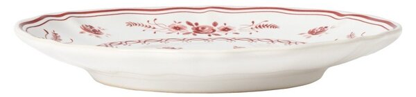 Czerwony/biały kamionkowy talerz deserowy ø 17 cm Vila – Costa Nova