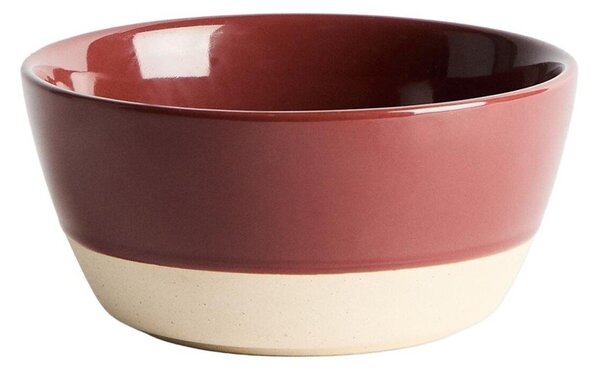 Bordowa ceramiczna miska Doren – Kave Home