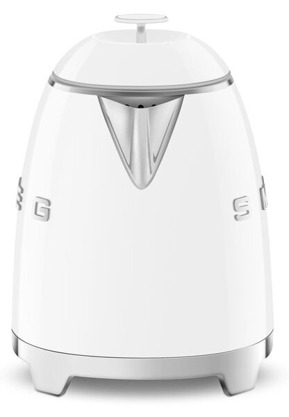 Biały czajnik elektryczny ze stali nierdzewnej 800 ml Retro Style – SMEG