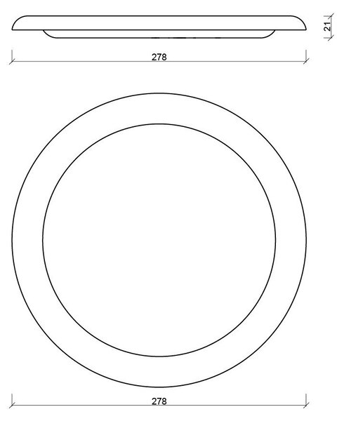 Talerze ze stali nierdzewnej w kolorze srebra zestaw 2 szt. ø 28 cm Roto – noo.ma