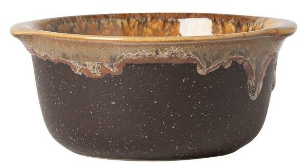 Brązowa kamionkowa maselniczka Poterie – Casafina