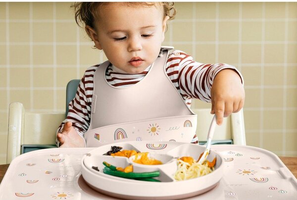 Plastikowy zestaw naczyń dla dzieci 3 szt. Little Farm by Little Dutch – Mepal