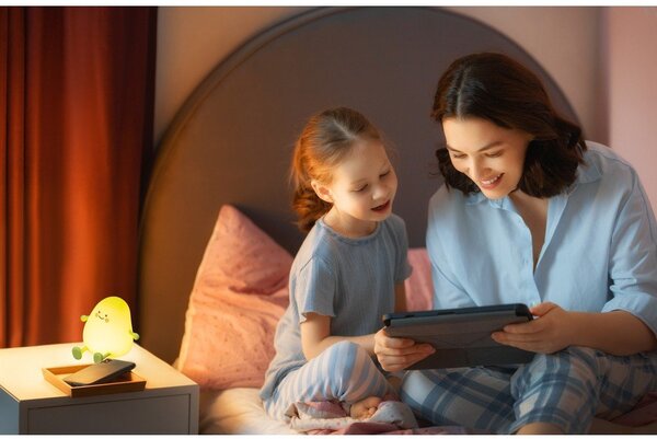 Zielona dziecięca lampka nocna Lia – Fischer & Honsel