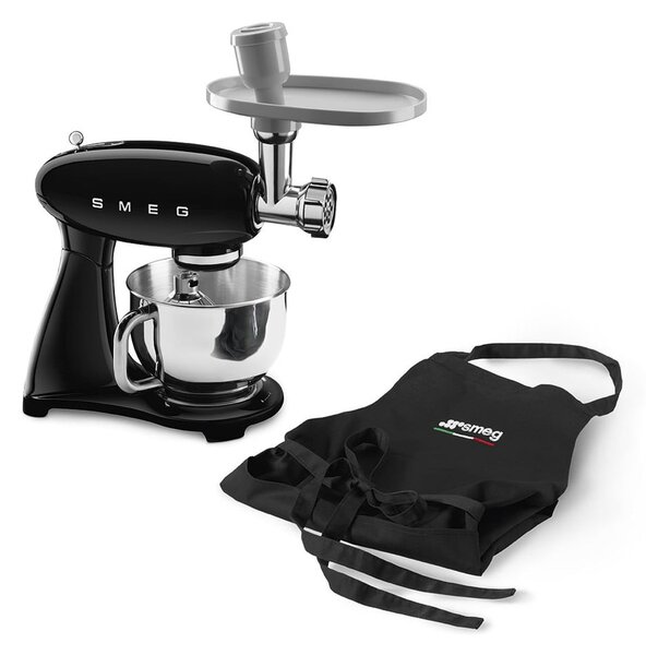 Czarny robot kuchenny 50's Retro Style – SMEG