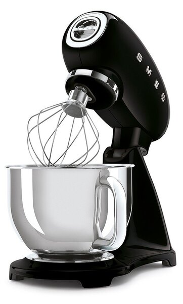 Czarny robot kuchenny 50's Retro Style – SMEG