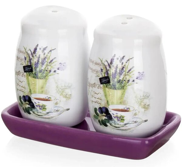 Banquet Lavender solniczka i pieprzniczka