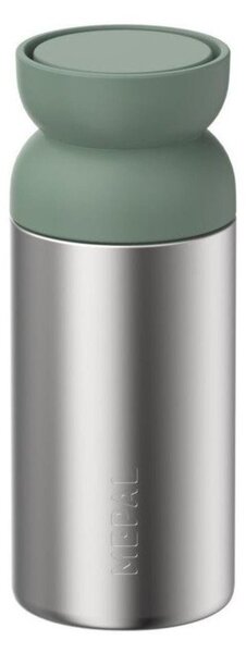 Kubek termiczny ze stali nierdzewnej w kolorze srebra/szałwiowy 350 ml Ellipse – Mepal