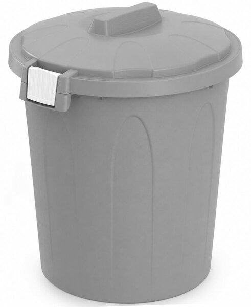 Kosz na śmieci Dustbin, 50 l, szary, 50 l