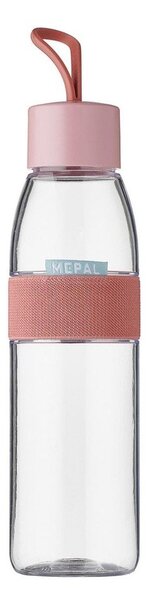 Jasnoczerwona plastikowa butelka 500 ml Ellipse – Mepal