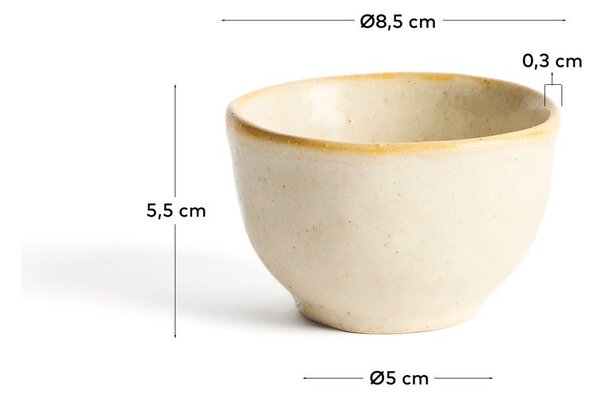 Kremowa ceramiczna miska Belor – Kave Home