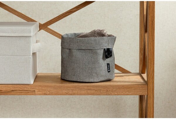 Tekstylny koszyk ø 20x20 cm Soft Storage Round – Bigso