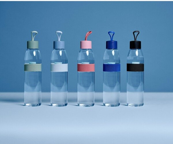 Czarna plastikowa butelka 500 ml Ellipse – Mepal
