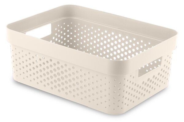 Plastikowy koszyk 36x27x14 cm Infinity Dots – Curver