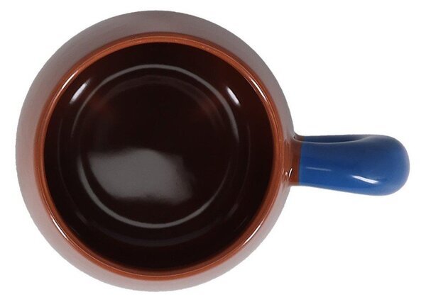Ciemnobrązowy kubek new bone china 470 ml Coco – ONA