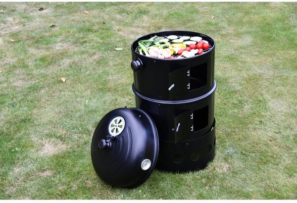 Grill z wędzarnią na węgiel drzewny Cattara Pisa, ø 40 cm