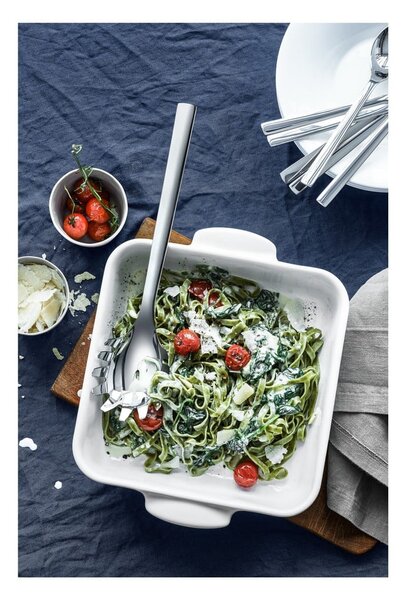 Łyżka do makaronu ze stali nierdzewnej Cromargan® WMF Nuova, dł. 30 cm
