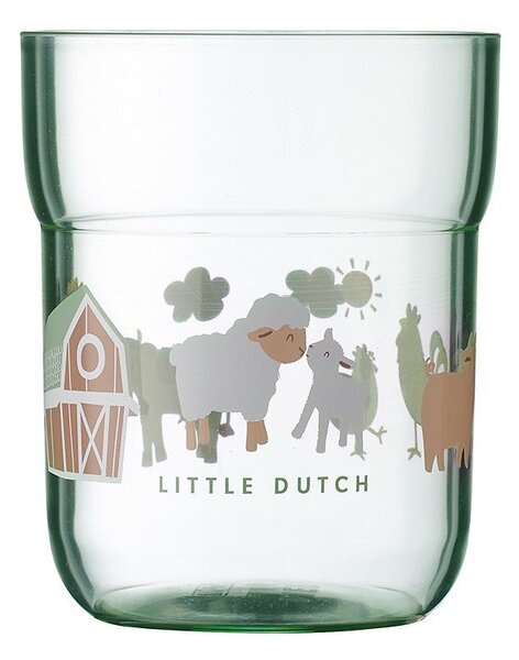 Plastikowy zestaw naczyń dla dzieci 6 szt. Little Farm by Little Dutch – Mepal