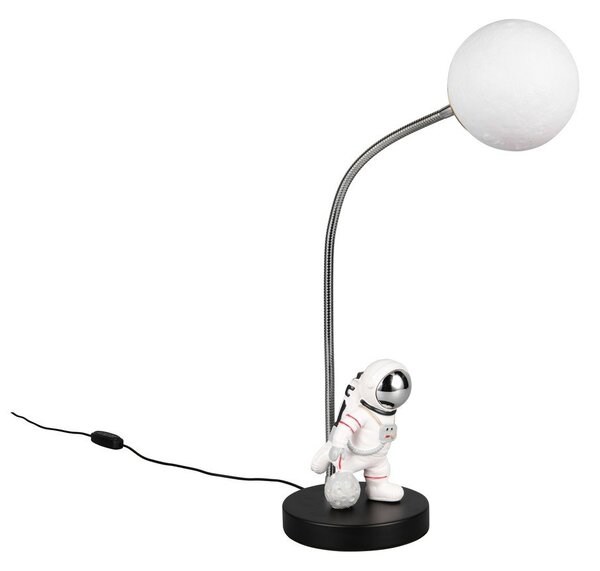 Czarna lampka dziecięca Arm – Reality